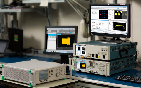 INDUSTRY BEST RESIDUAL EVM MEASUREMENTS FOR IEEE80211AD TESTING