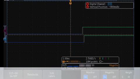 MDO3000 Integrated Logic Analyzer