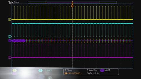 MDO3000 Integrated Protocol Analyzer