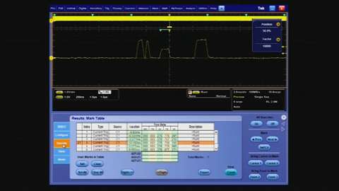 MSODPO5000B Series vs Agilent MSODSOX 4000A Series  Search and Measurement Comparison