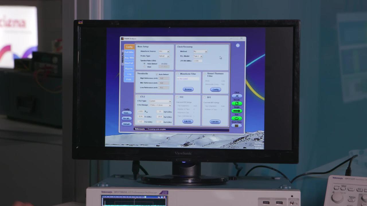 OFC 2017 - PAM4 Debug and Analysis with Real Time Oscilloscope