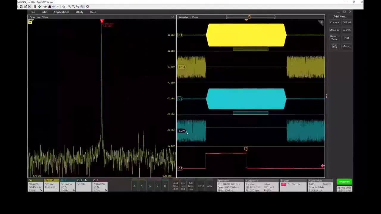 Time Correlated Multi-Channel Analog Digital RF Signal Analysis Workshop