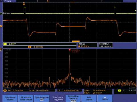 Time Correlation of Analog Digital and RF Signals